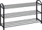Rootz XXL - Schoenenrek - 3-laags - Zwart - 79x19,5x45cm