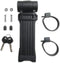 SXP Vouwslot - ART 2 Keurmerk - Fietsslot van Gehard Staal - Slot voor Electrische Fietsen en Fatbike - Met Houder - 95 cm