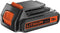 BLACK+DECKER BDC2A20 - Accu startset - 1x 18V 2.0Ah Lithium-ion accu en 2A snellader (1 stuk)
