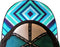 Capiche® Snapback Pet Heren – Diamant – Groenblauw & Zwart – Verstelbaar met Druksluiting – Sportcap – Baseball Cap – Mannen Cap
