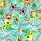 BikeCap Zadelhoes Get Lost Amsterdam | Fietszadelhoes - Fietszadeldek - Stof en waterafstotend