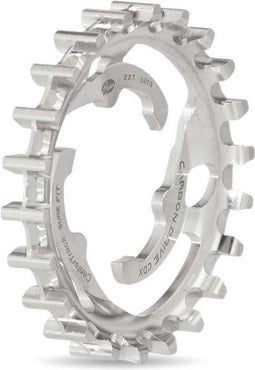 Gates tandwiel 22 CDX Shimano / Sram RVS achter zilver
