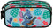 Karactermania - Disney - Lilo en Stitch - Etui Trick FAN 2.2 - Groen - Pennenzak 3 Ritsen