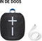 Ultimate Ears WonderBoom 3 - Draadloze Bluetooth-speaker - Waterdicht IP67 - Wit/Zwart