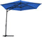 vidaXL - Parasol - met - stalen - paal - 300 - cm - azuurblauw