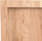 vidaXL - Wastafelblad - 60x30x(2-6) - cm - behandeld - massief - hout - lichtbruin