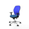 Piqueras y Crespo 1D086N0 - Bureaustoel - Verstelbare hoogte met armleuning - Licht Blauw