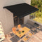 vidaXL - Luifel - automatisch - uittrekbaar - 500x300 - cm - antraciet