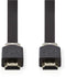 Nedis CVBW34100AT20 - HDMI Kabel 200cm - Grijs