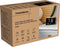 Thomson Cosy CP202T - Wekkerradio met Projectie - FM-radio - HOUT EN ZWART