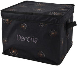 Decoris Kerstballen Opbergbox - Opvouwbaar - 41 x 31 x 32 cm - Groen