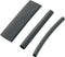 TRU COMPONENTS 1572126 Krimpkous assortiment Zwart 12.70 mm 1.60 mm Krimpverhouding:3:1 6 onderdelen