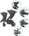 Maxi-Cosi Lila - Duokit - 5 ligstanden - Nomad Grey