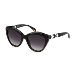 Police SPLL35 - Zonnebril Dames - UV400 - Ø 55 mm - Zwart/Grijs