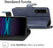 iMoshion Hoesje Geschikt voor Sony Xperia 1 IV Hoesje Met Pasjeshouder - iMoshion Luxe Bookcase - Donkerblauw