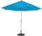 Garden Impressions - Parasol - Almeria - Ø330 cm - mat wit frame - lichtblauw