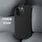 Podec iPhone 14 Pro - Telefoonhoesje - Krasbestendig - Zwart