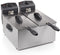 Tristar FR-6937 - Frituurpan - Dubbele friteuse 2x 3 liter 2x 1800W - RVS