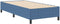 vidaXL - Bedframe - Blauw - 90x190 - cm - Corduroy - Stof