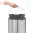 Brabantia Touch Bin - Prullenbak - 30 liter - Matt Steel
