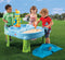 Step2 Splash & Scoop Bay Zand & Watertafel - Met Deksel en 5 accessoires - Waterspeelgoed voor kinderen - Activiteitentafel - Zandtafel voor de tuin / buiten
