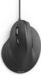 Hama EMC-500 - Ergonomische muis linkshandig - 1800 dpi - Draad