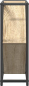 vidaXL - Wijnrek - Sonoma - Eik - 51x18x52,5 - cm - Gelaagd - Hout