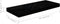 vidaXL - Wandschappen - zwevend - 2 - st - 60x23,5x3,8 - cm - MDF - hoogglans - zwart