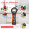 Nuvance Blikopener - 10-in-1 - Flesopener Potopener Bieropener - Rood