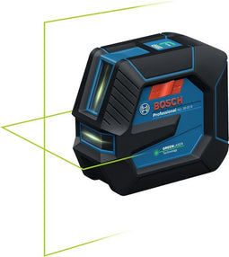 Bosch GLL 20-22 G - Lijnlaser - IP65 stof- en waterbestendig - Groene laserlijnen
