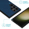 iMoshion Hoesje Geschikt voor Samsung Galaxy S24 Ultra Hoesje Met Pasjeshouder - iMoshion Uitneembare 2-in-1 Luxe Bookcase - Blauw