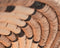 GOOD&MOJO Plafonniere Andros - Naturel/Zwart - Ø45cm - Scandinavisch