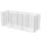 vidaXL - Gabion - plantenbak - verhoogd - 270x90x100 - cm - staal
