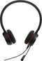 Jabra EVOLVE 20 - Headset - USB - Stereo - Zwart/Rood