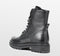 PS Poelman Mink - Veterboots - Tumbled leer - Zwart - Maat 42
