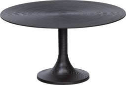 WOOOD Nano salontafel - Aluminium - Zwart - 41xØ77