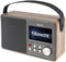 Albrecht DR 862 - Draagbare Radio DAB+/FM - 4,3-inch kleurendisplay - Walnoot