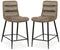 MX Sofa - Lena – Barstoelen – Truffle – Set van 2