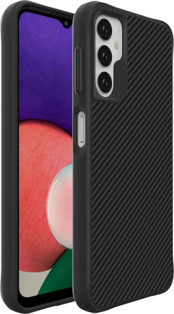 iMoshion Hoesje Geschikt voor Samsung Galaxy A14 (5G) Hoesje Shockproof - iMoshion Rugged Hybrid Carbon Case - Zwart