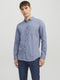 JACK&JONES JJECLASSIC MELANGE SHIRT LS SN - Heren Overhemd - Slim fit - Maat XL