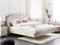 AMBILLOU - Bed - Lichtbeige - 180 x 200 cm - Polyester