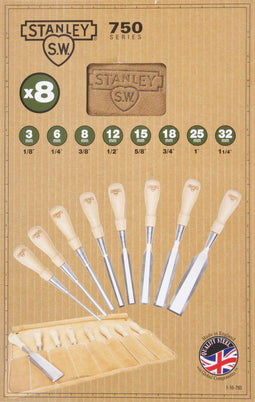 STANLEY Sweetheart Houtbeitelset 8-delig