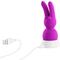 Stubby 2 Massager mini G-spot vibrator + bunny massager Paars