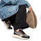 POSH by Poelman CHARLIE - Dames sneakers - Vetersluiting met comfortabele zool - Zwart met bruin