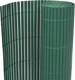 vidaXL Tuinafscheiding dubbelzijdig 150x500 cm groen