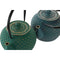 Theepot Home ESPRIT Blauw Groen Roestvrij staal Ijzer 1 L (2 Stuks)