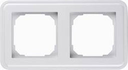 Sygonix 2-voudig Frame SX.11 Sygonix-wit, glanzend 33594V