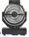 Sygonix Accuventilator 4.6 W (Ø) 205 mm Zwart