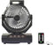 Sygonix Accuventilator 4.6 W (Ø) 205 mm Zwart