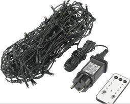 Sygonix - IJskristal LED-buitenlichtketting met afstandsbediening, LED, 9 lichteffecten